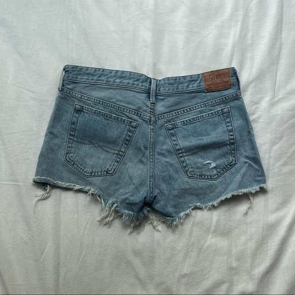 Lucky Brand denim shorts size 2/26 - Picture 2 of 2